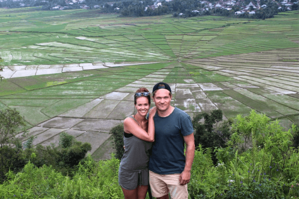 Spiderweb Ricefield & Golorenda walking trail tour