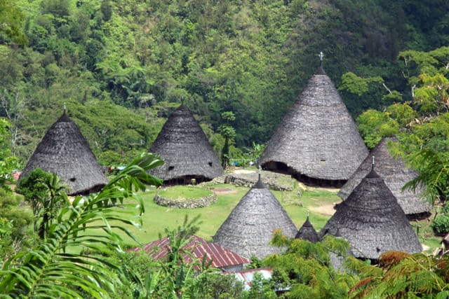 Waerebo tour package from ruteng in flores island indonesia